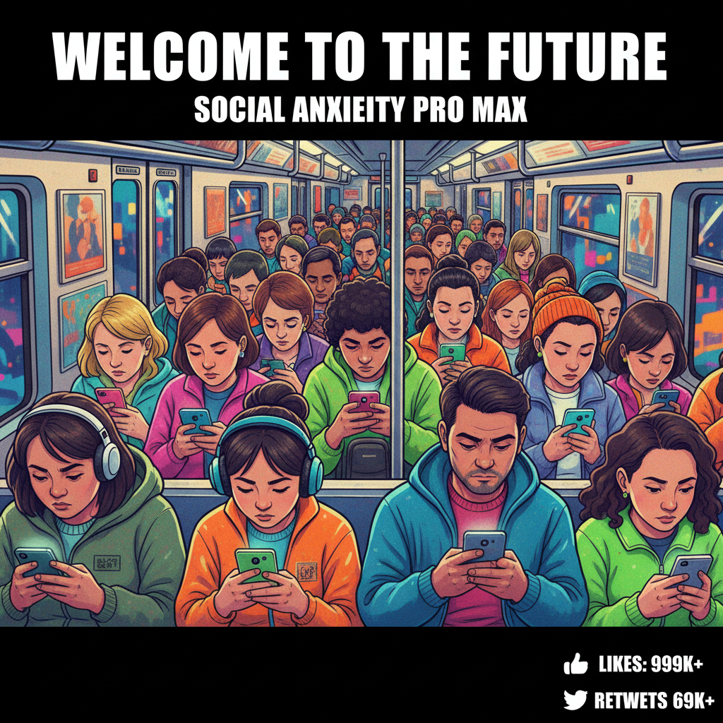 Public transport is just a social experiment to see how many people can avoid eye contact.