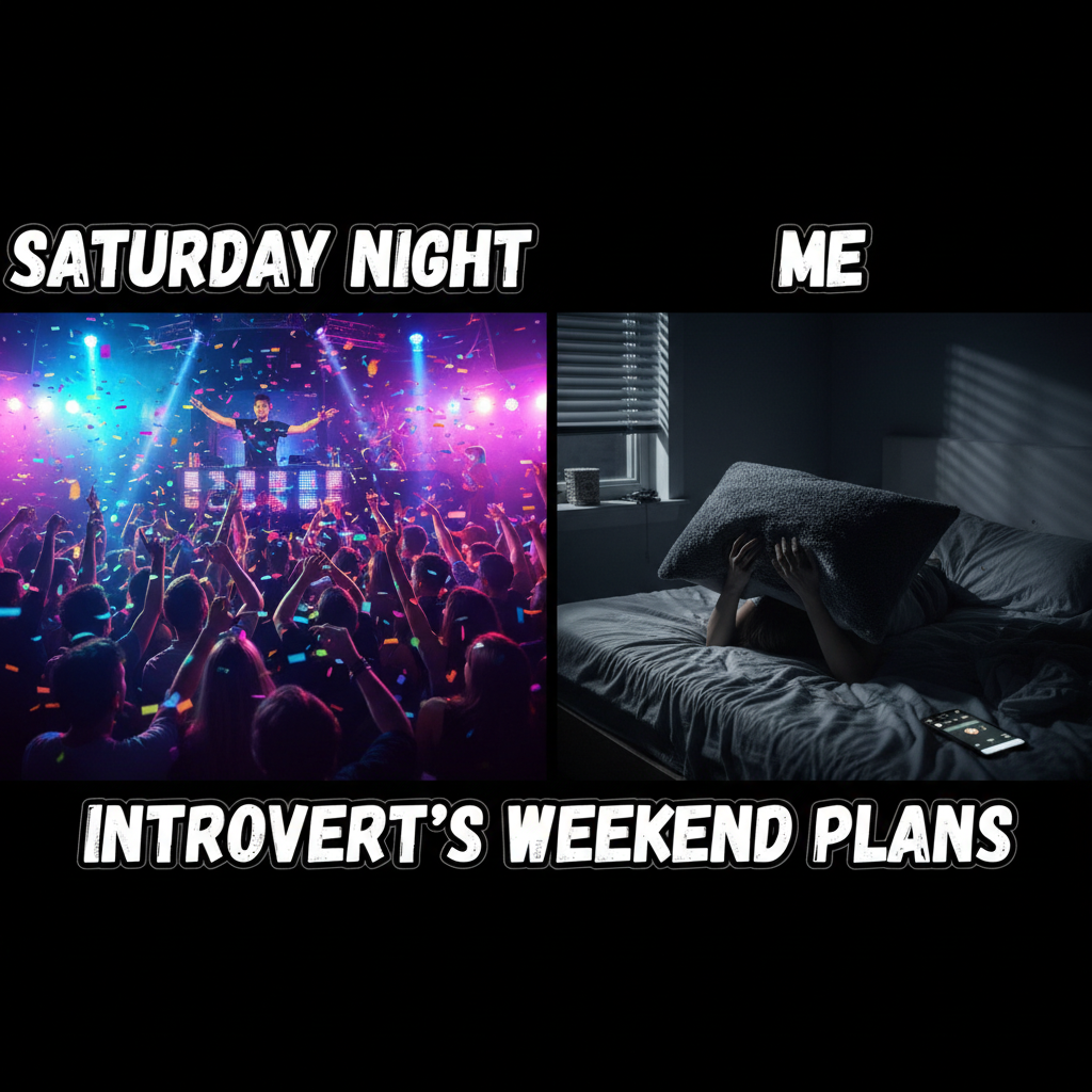 Friday night plans: Clubbing. Friday night reality: Clubbing my head against a pillow.