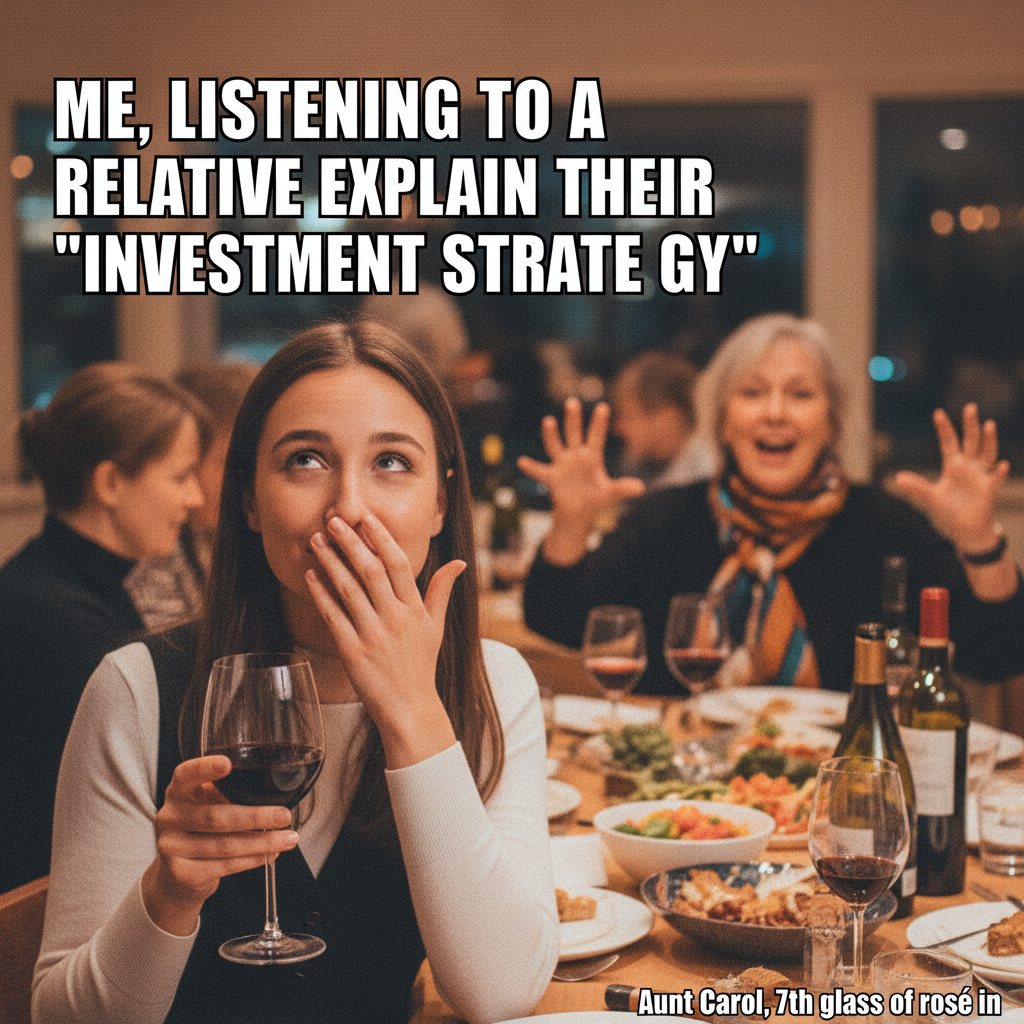 Aunt Carol just asked if I'm seeing anyone. It's not even Thanksgiving yet. Send wine.