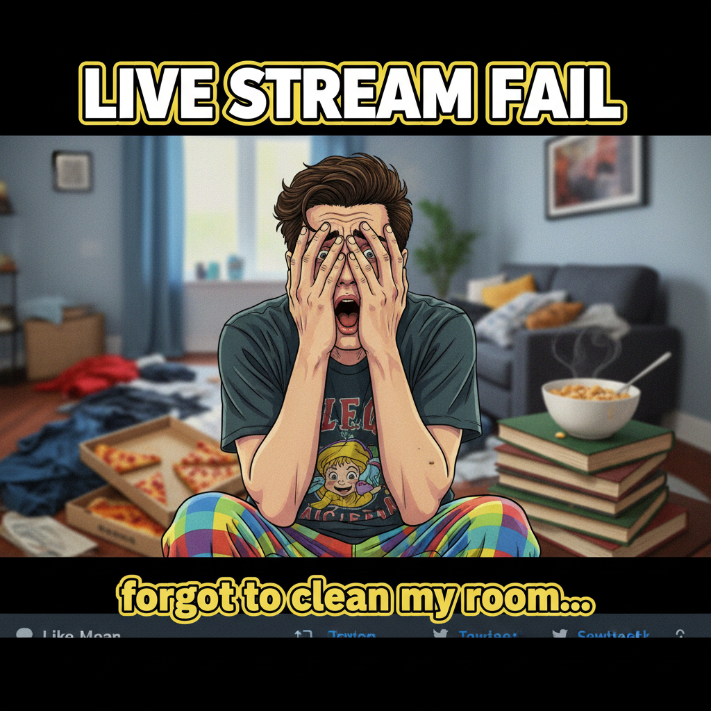 My mic was off for 10 mins on Zoom. Then I realized my camera was on the whole time. 💀