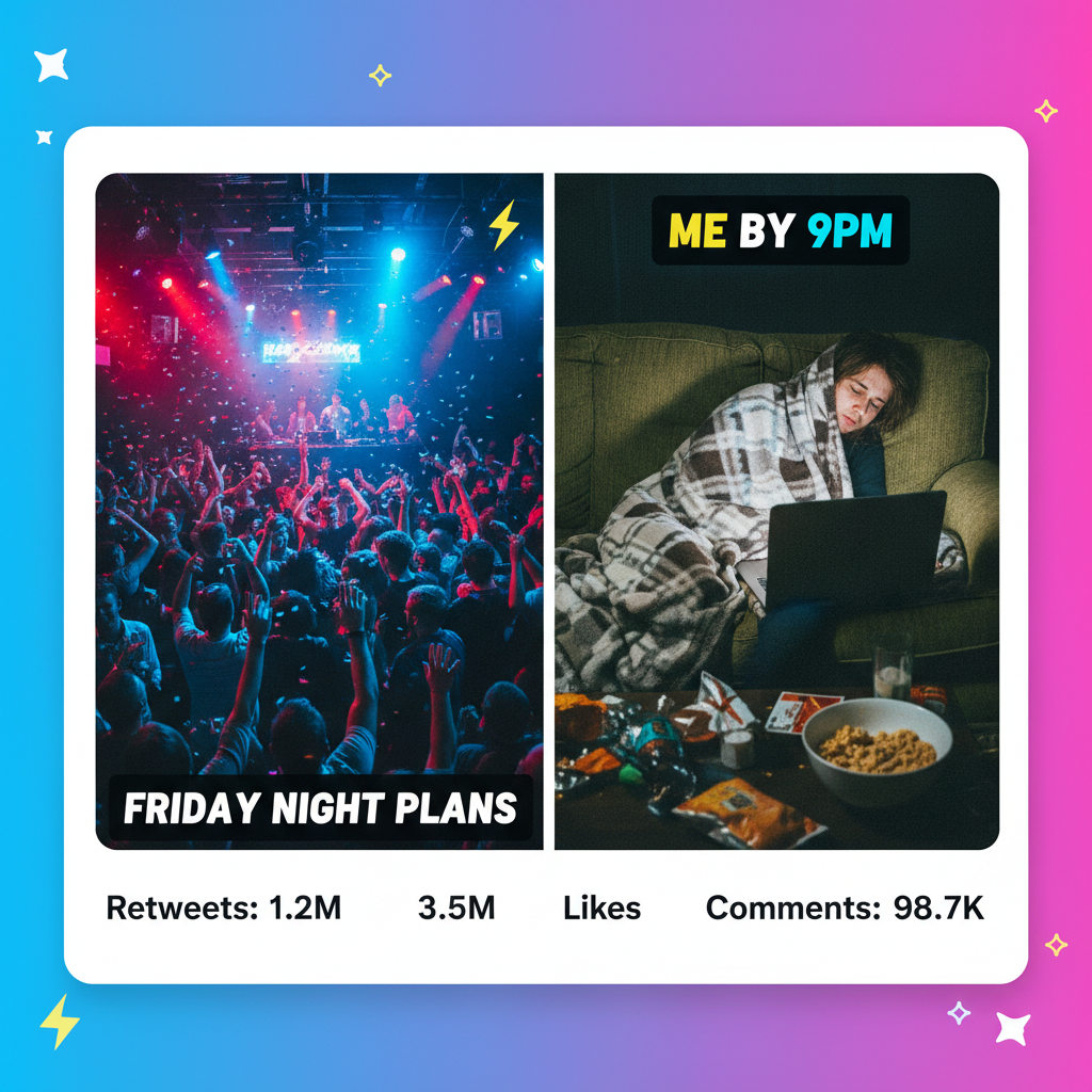 Friday night plans: clubbing. Friday night reality: debating if I should get up for water.