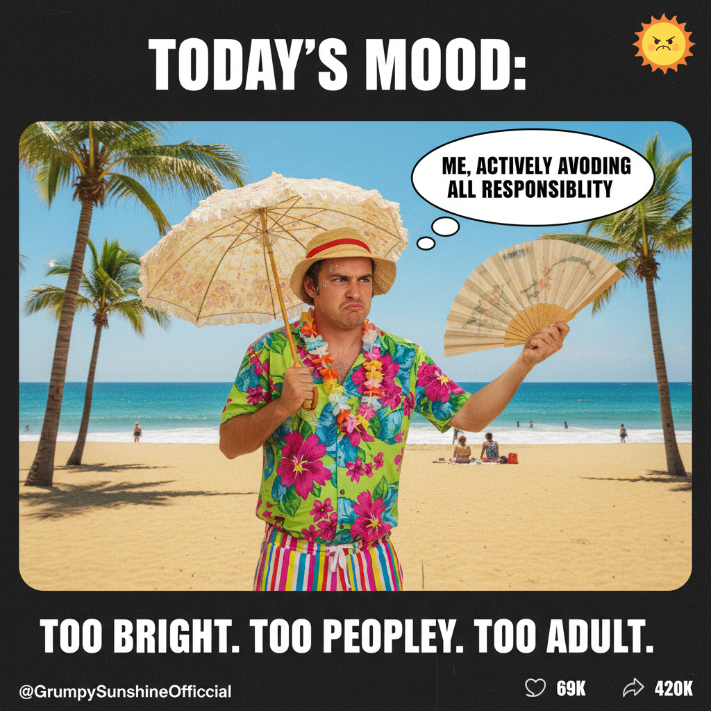 It's 70 degrees and sunny. Someone, somewhere, is still complaining about the weather.