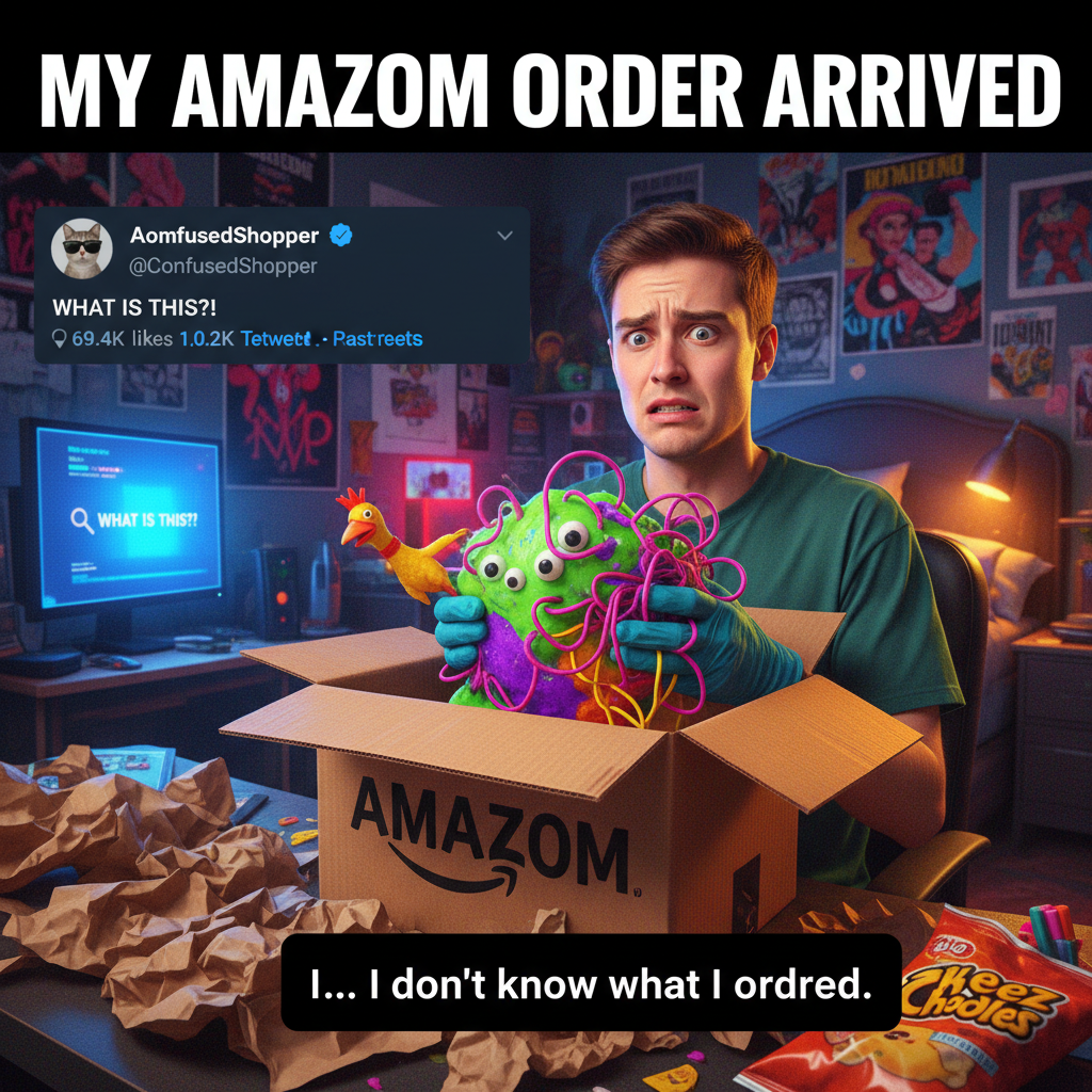 My online shopping cart is 90% 'I'll use this someday' and 10% 'WTF did I just buy?'