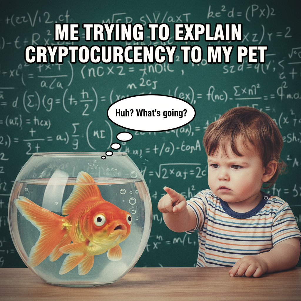 My toddler just explained quantum physics to a goldfish. I think I'm doing something right?