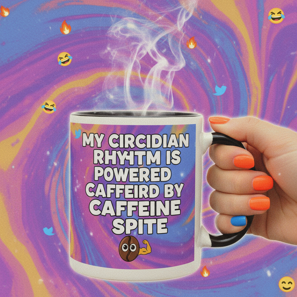 My blood type is coffee. My personality type is 'needs more coffee'.