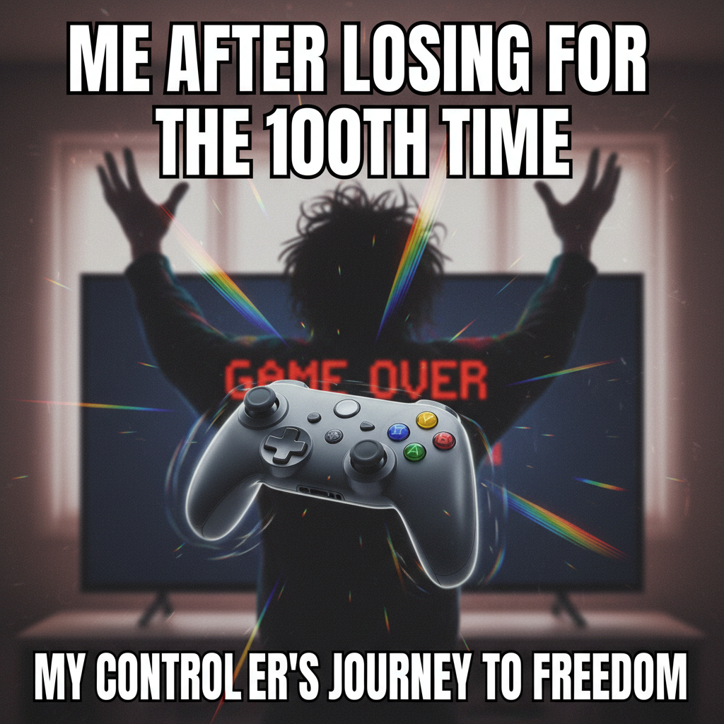 Lost to a 12-year-old in Fortnite. My controller is now in orbit.