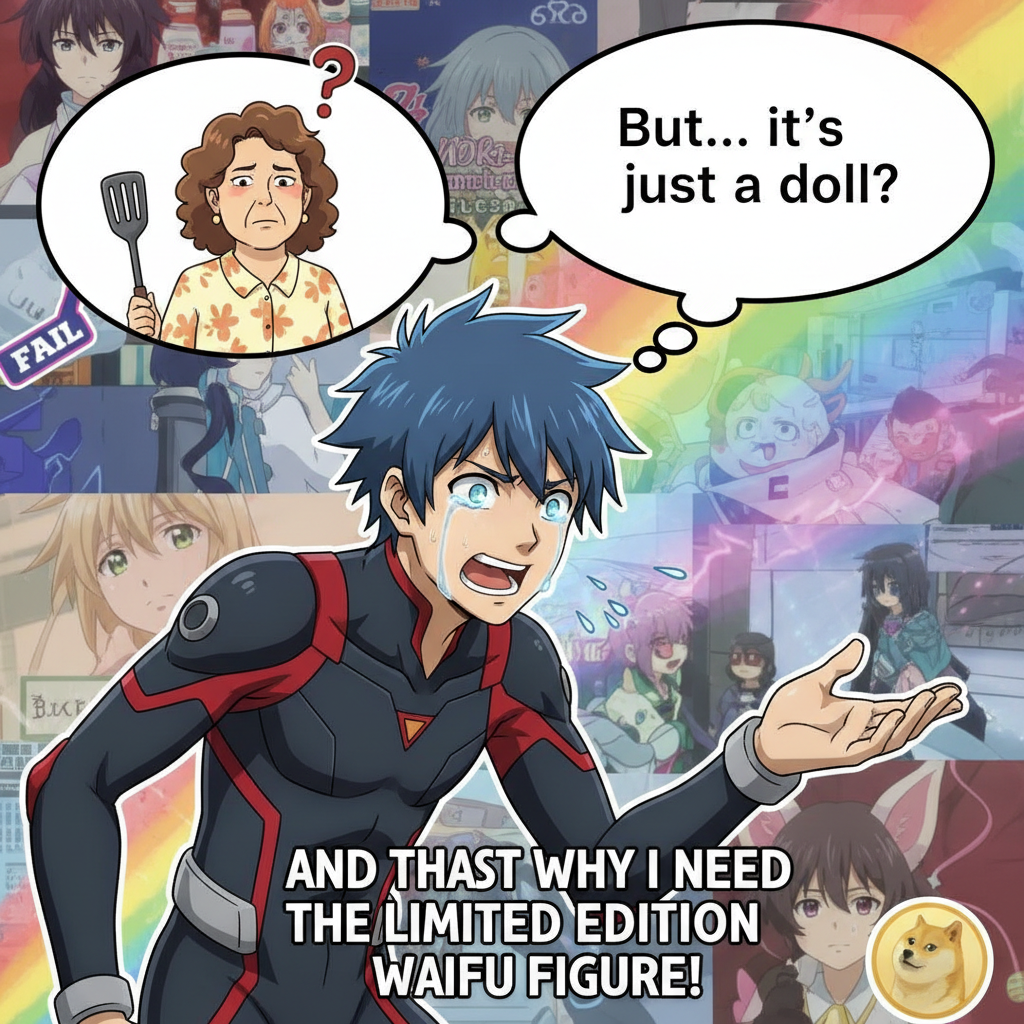 Me trying to explain my life choices to my parents like an anime character explaining their backstory.