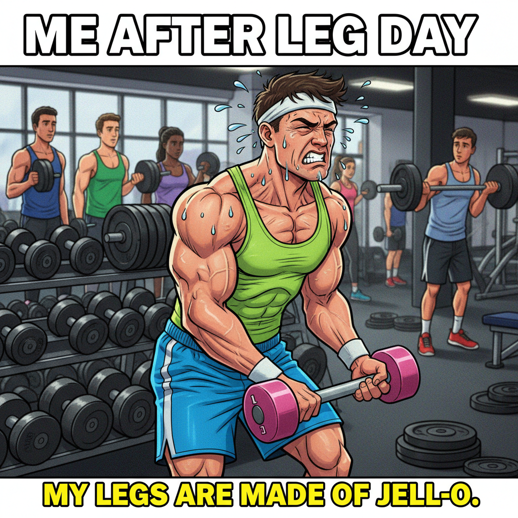 Went to the gym. Did one rep. Now I'm sore in muscles I didn't know existed. Worth it?