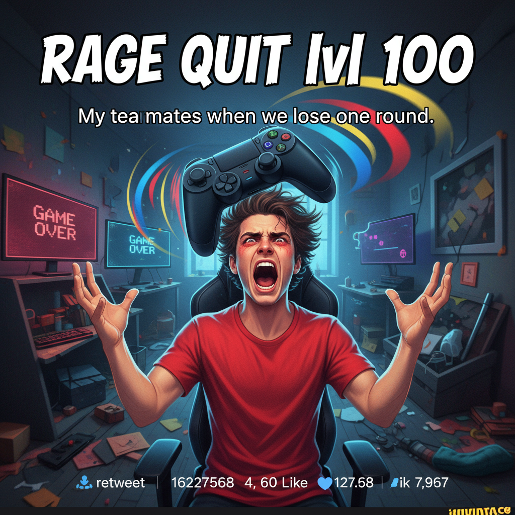 My controller just flew across the room. It wasn't me, it was the lag.