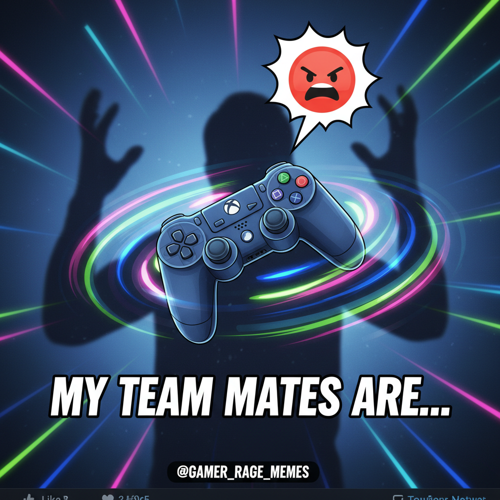 My controller just flew across the room. It wasn't me, it was the lag. Definitely the lag.