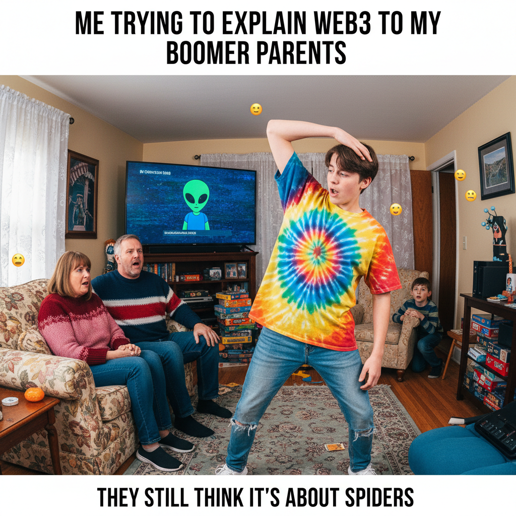 The WiFi went out. I'm now communicating with my family via interpretive dance. Send help.