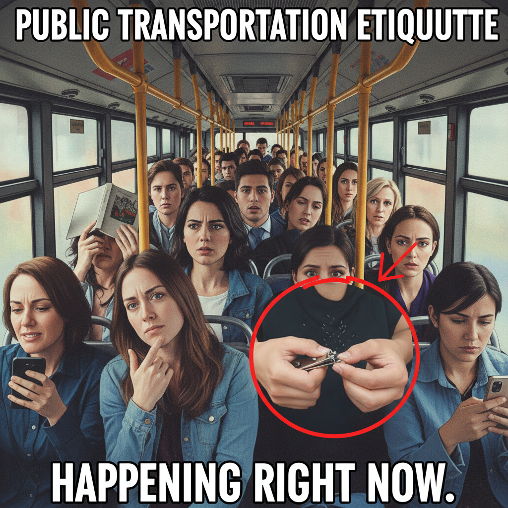 Just survived a public transport journey where someone was clipping their nails. The horror.