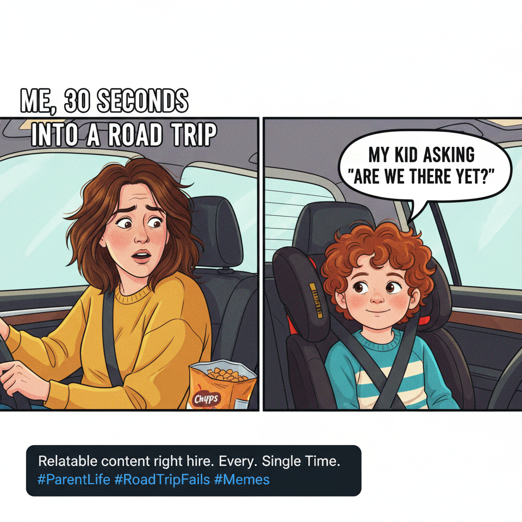 My kid just asked why the sun follows the car. Send help and a science degree.