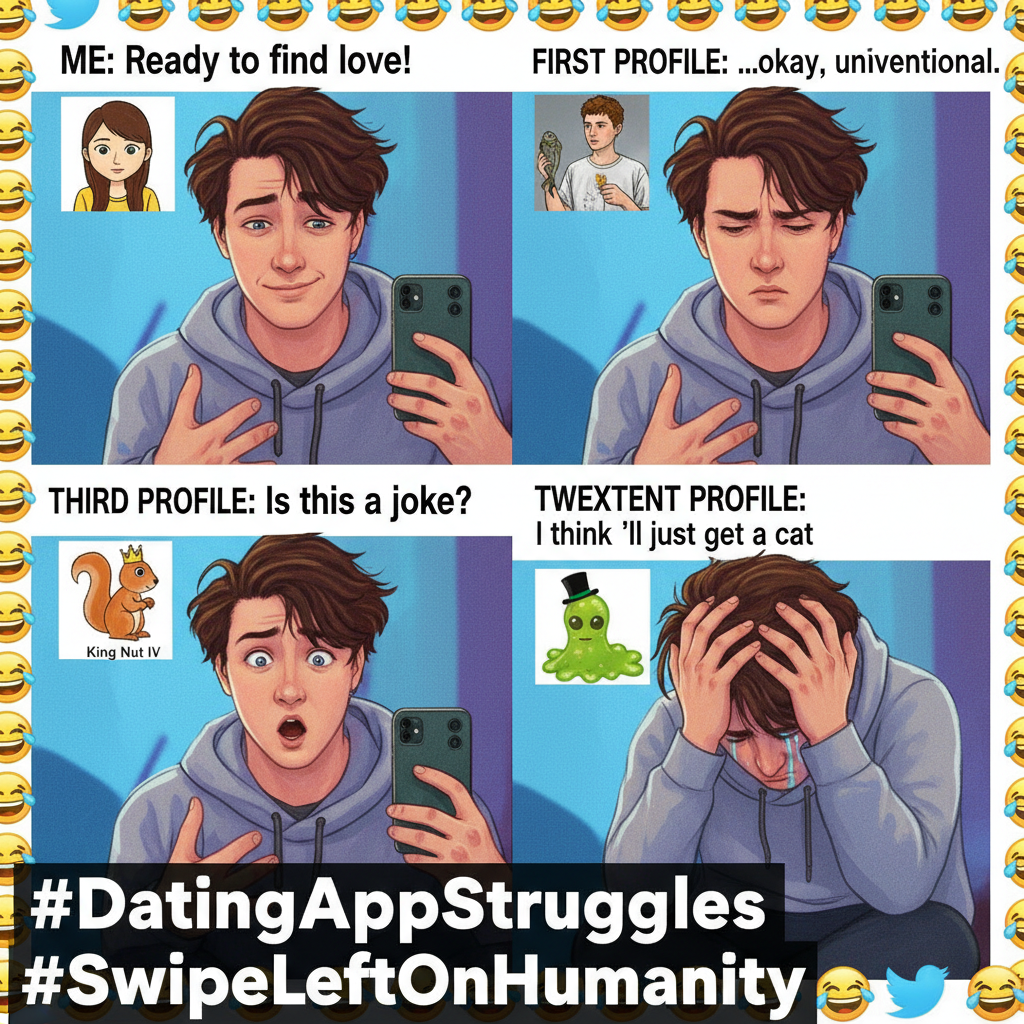 Dating apps are just a highlight reel of 'I thought this was a date, but it was an audition.'