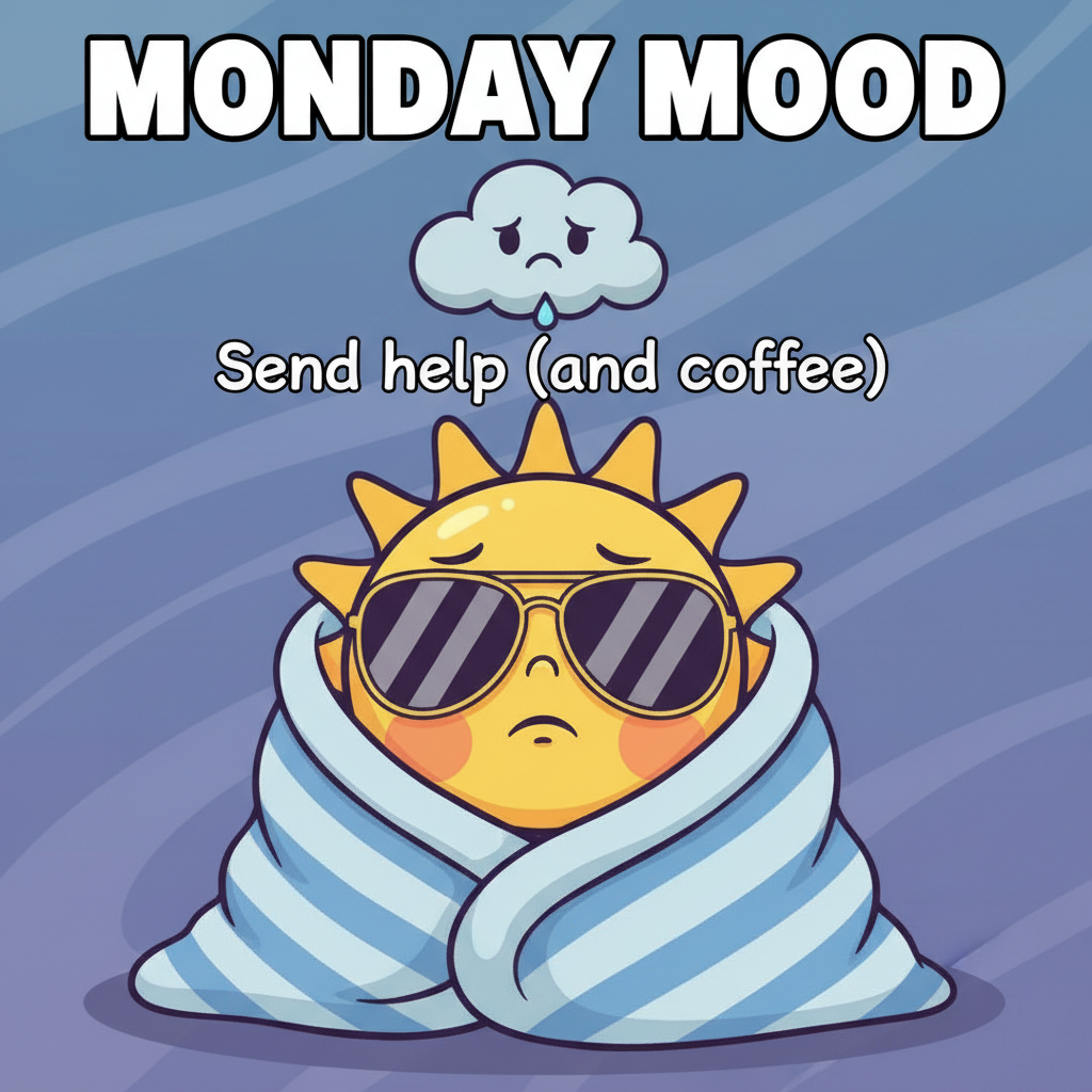 My seasonal depression has seasonal depression. It's a meta-sadness. Send blankets.