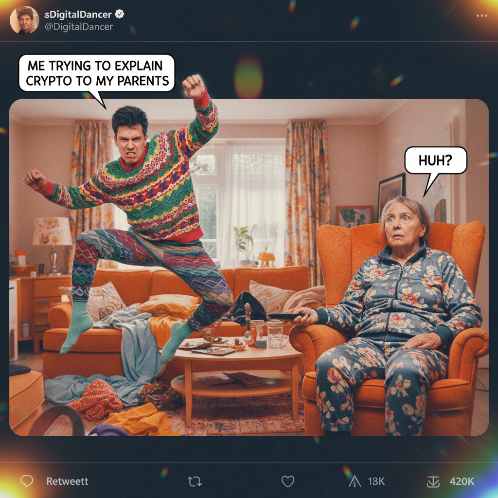 The wifi went down. I'm now communicating with my family via interpretive dance.