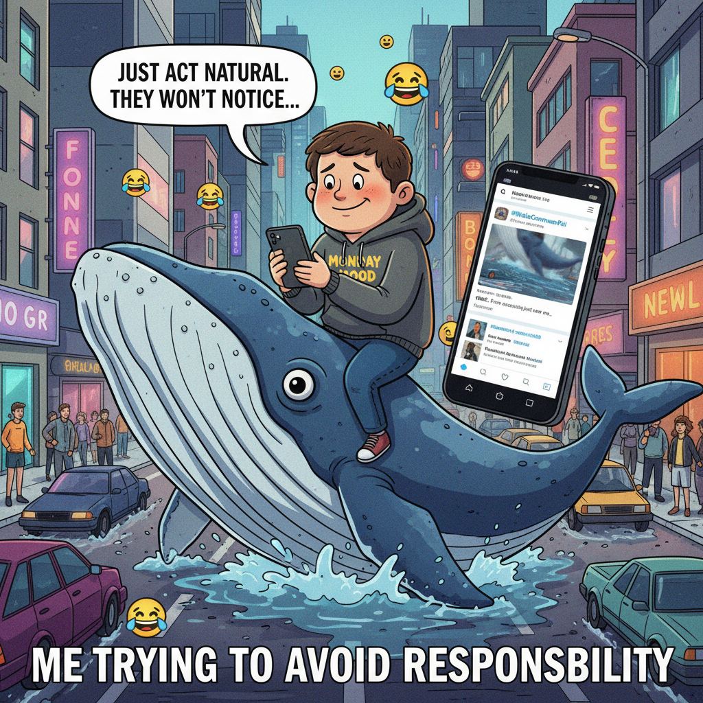 Autocorrect changed 'I'm on my way' to 'I'm on my whale.' Boss thinks I'm Moby Dick.