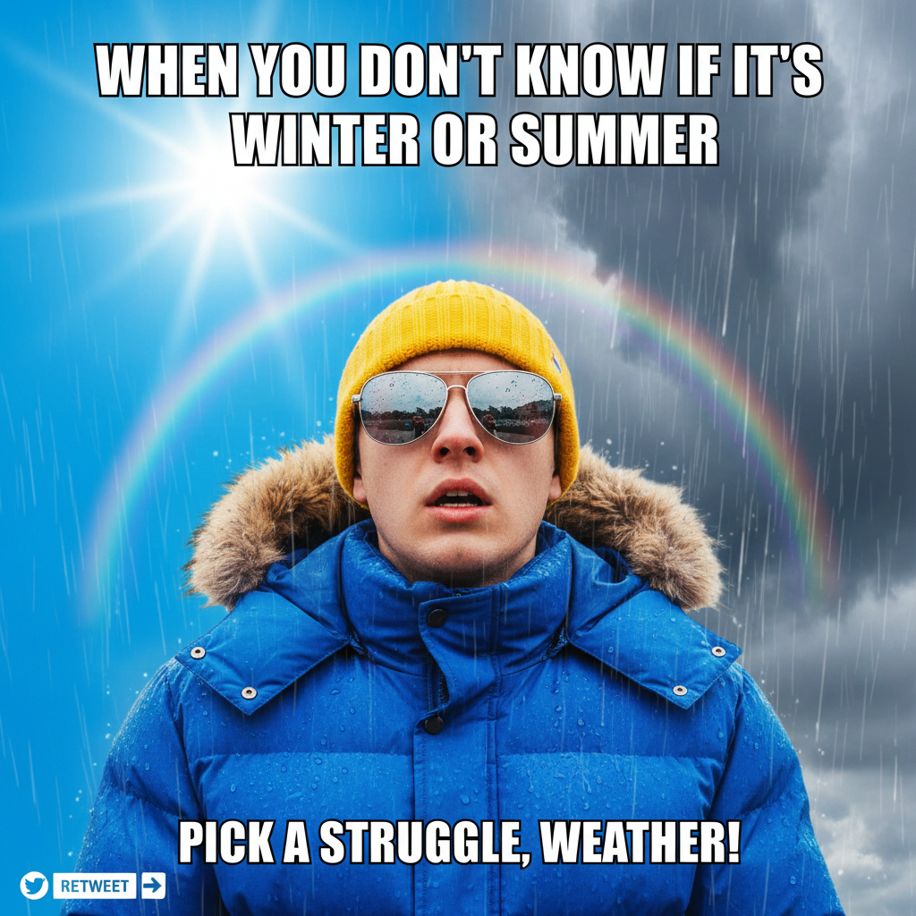 It's 70F and raining in February. My internal thermostat is officially broken.