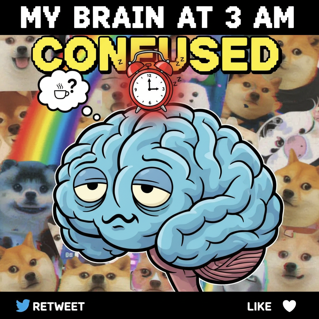 My brain on Monday morning: 'Are you sure it's not still Sunday?'