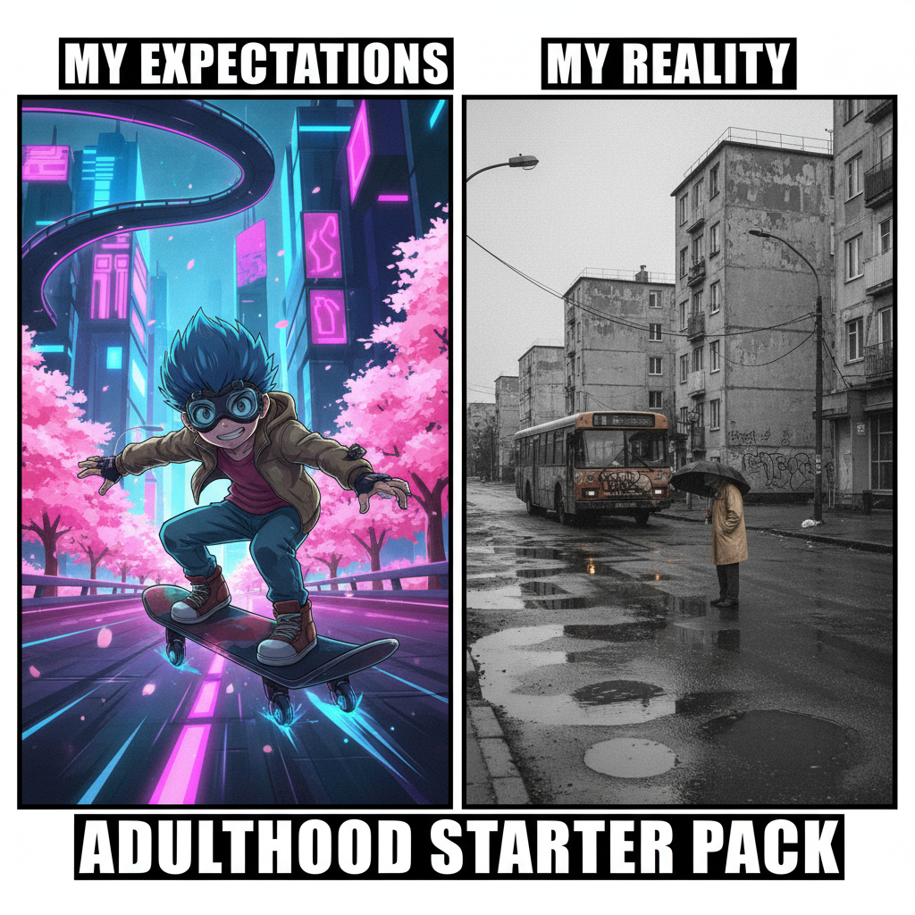 When real life is just not hitting the same as my anime.