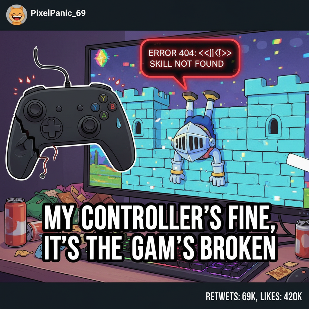 My teammate just ran directly into a wall for the 5th time. I need a new controller.