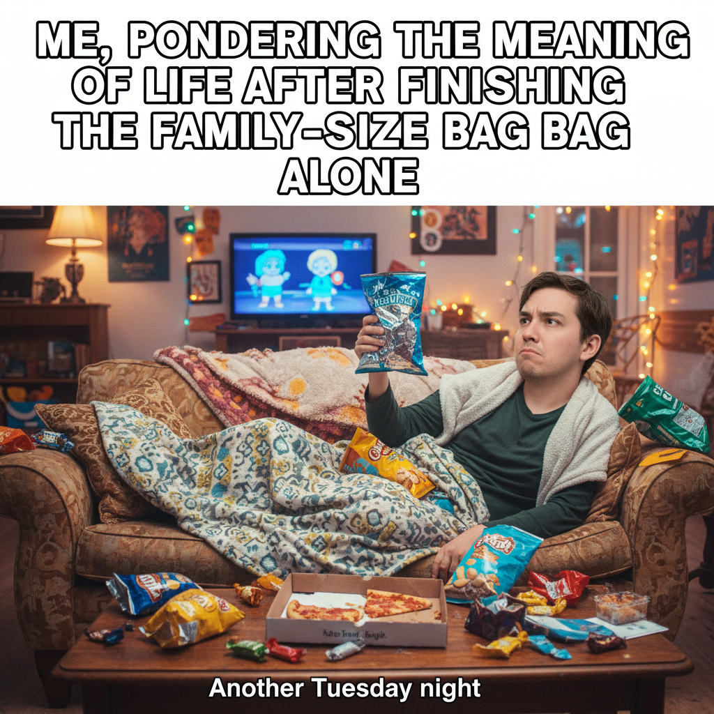 Friday night plans: clubbing. Friday night reality: debating if I should get up for more snacks.