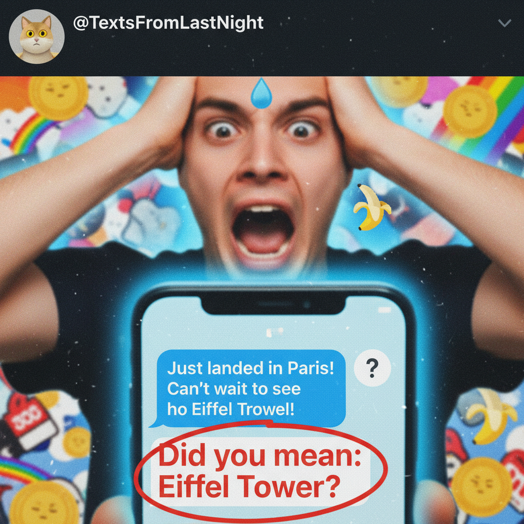 Autocorrect just changed 'I'm coming!' to 'I'm communism!' My boss is going to love this.