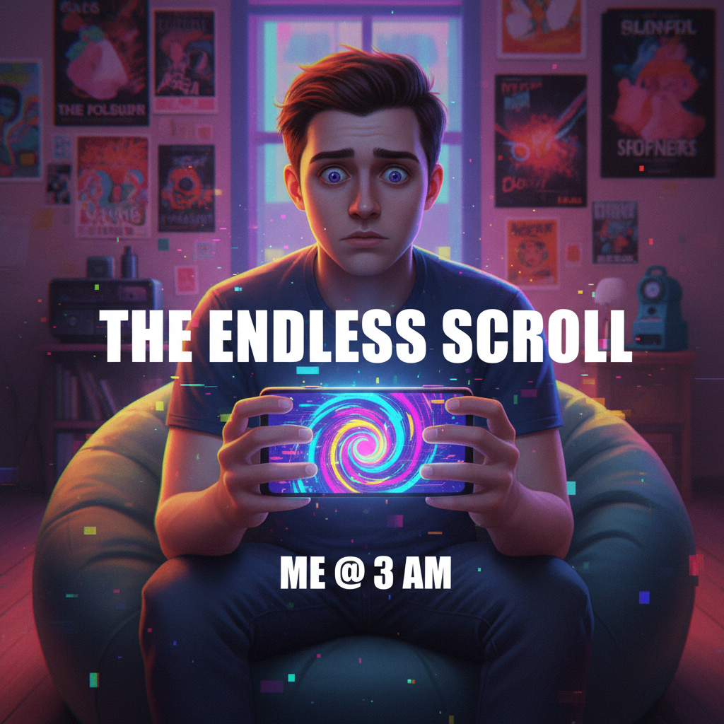 Just scrolled for 3 hours and forgot why I picked up my phone. Social media, you win again.