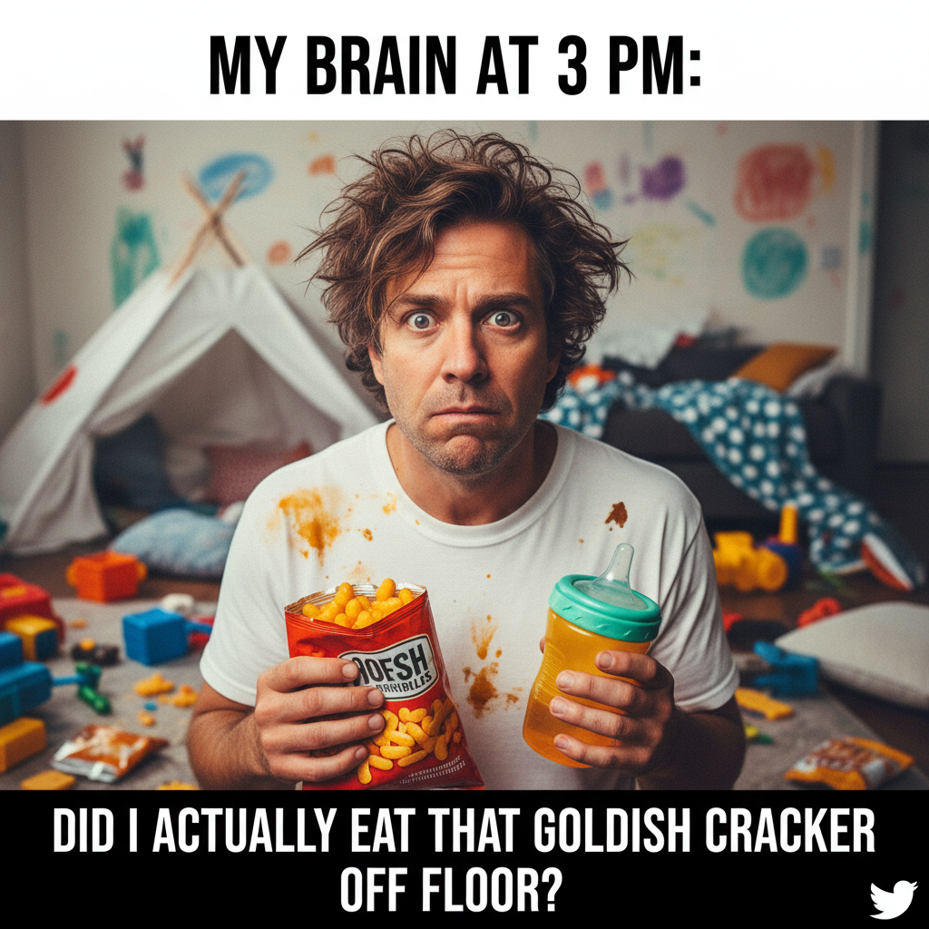 My kid just asked if their imaginary friend could have a snack. Send help.