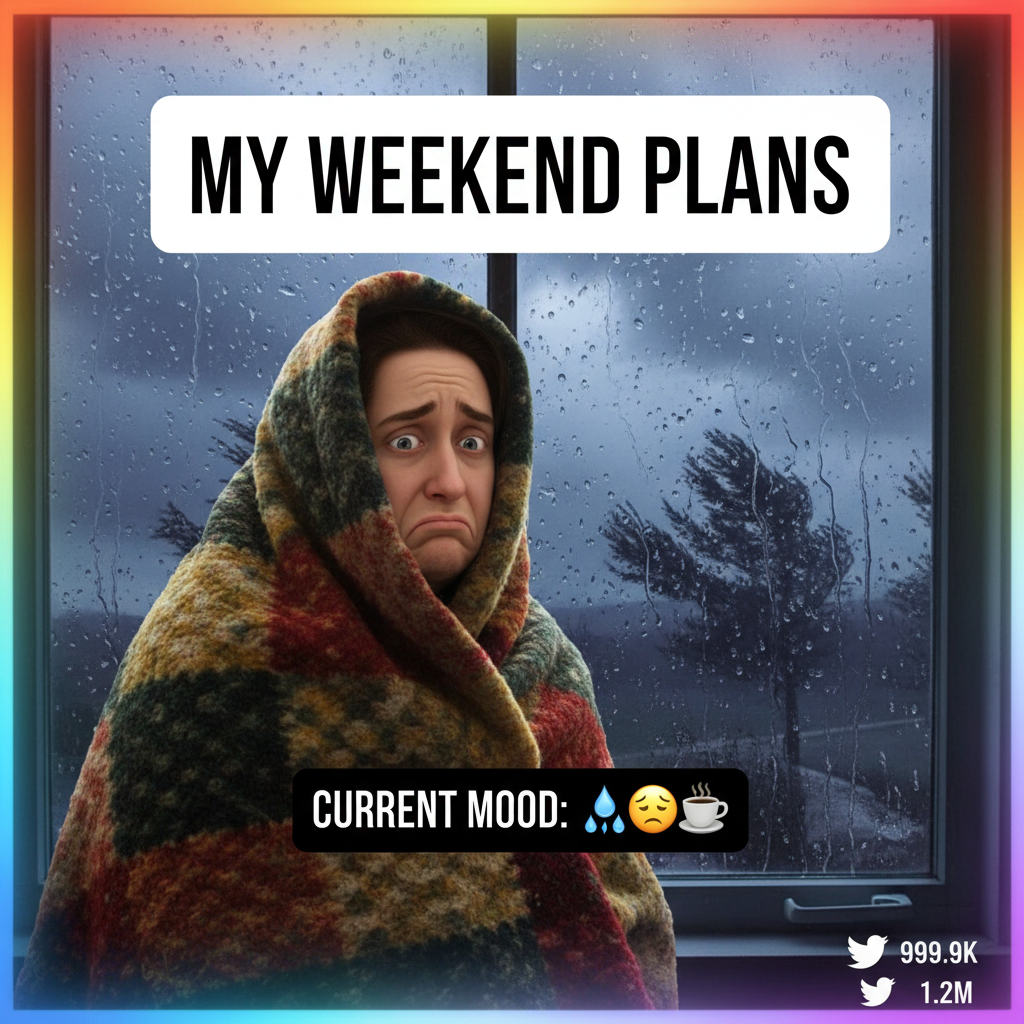 My seasonal depression has a seasonal depression. It's a double whammy.