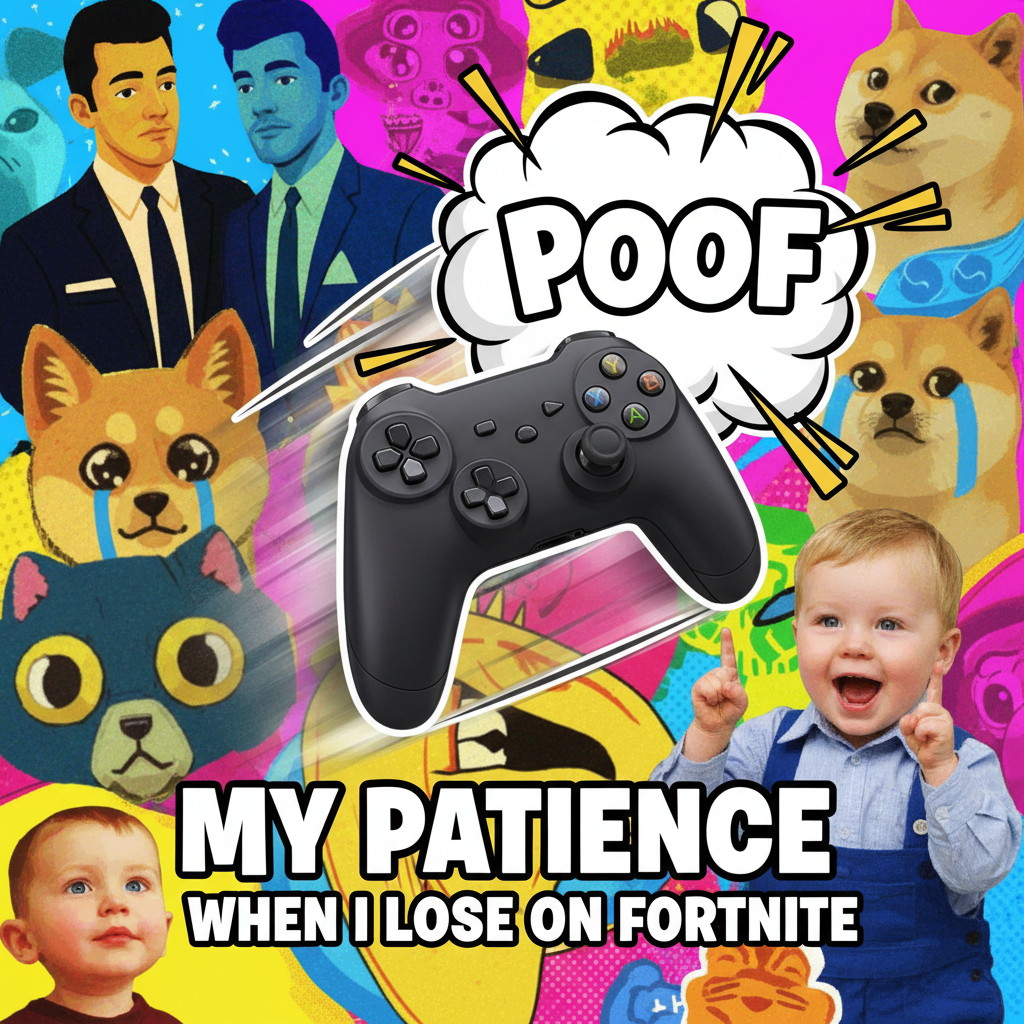 My controller just flew across the room. I swear it wasn't me. #GamingRage