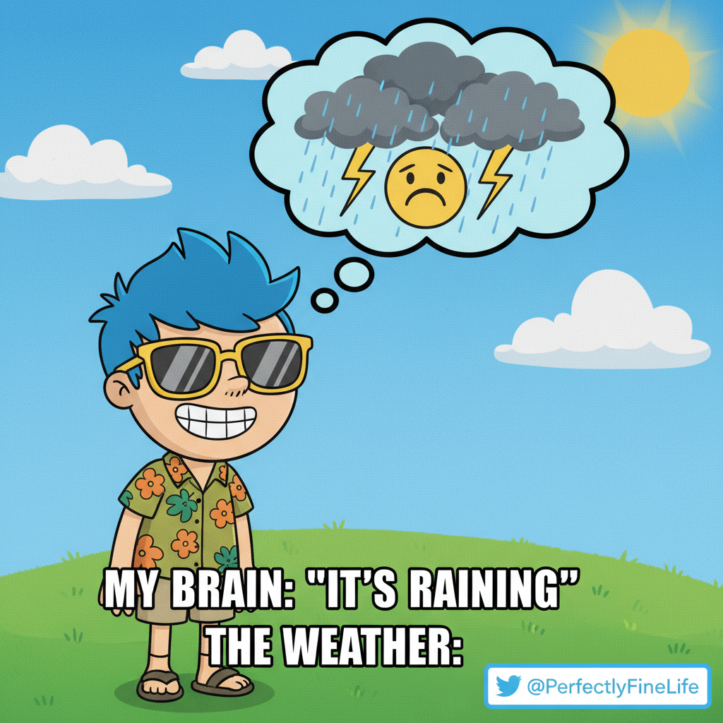 It's 70° and sunny but I'm still complaining. It's my birthright as a human.
