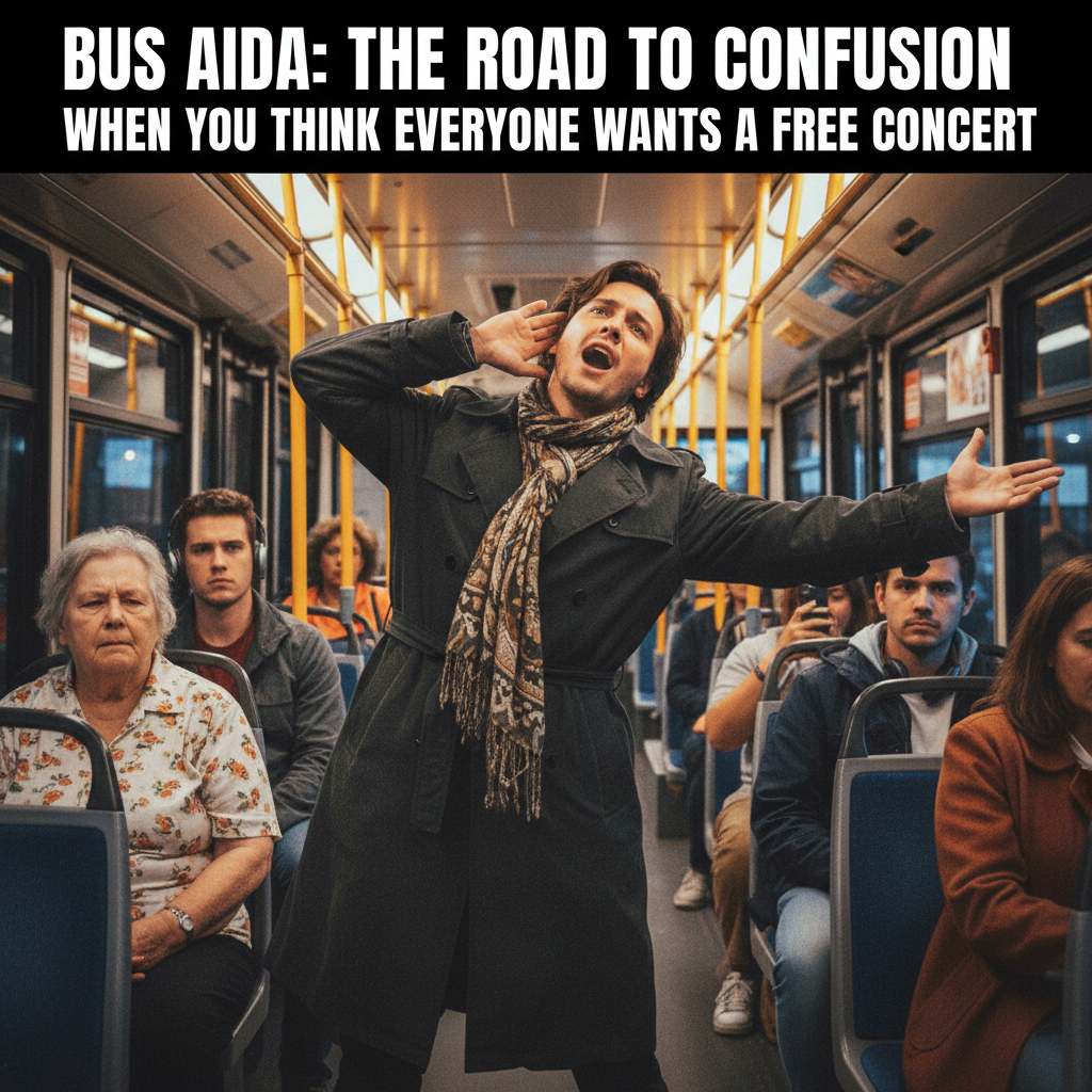 Just witnessed a full-on opera performance on the bus. My commute is wild.