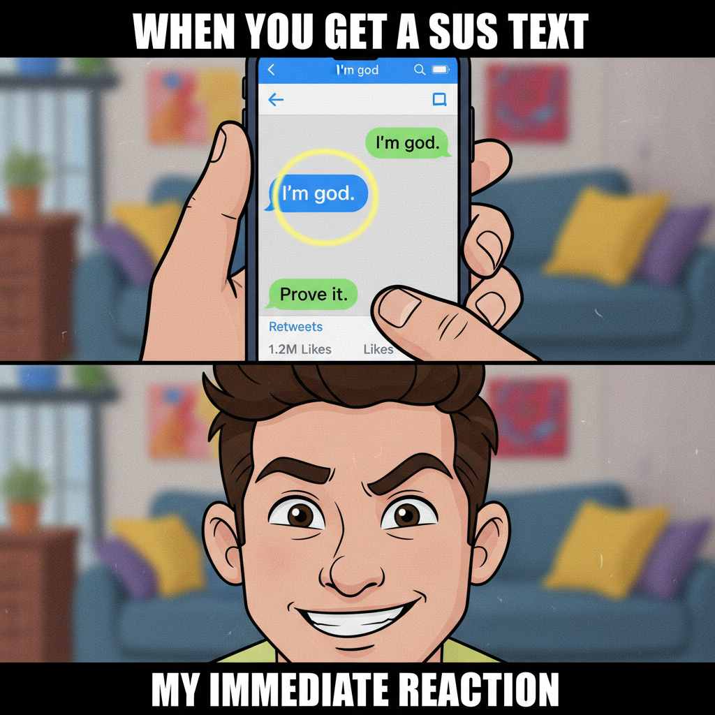 Autocorrect just changed 'I'm good' to 'I'm god.' Guess I'm running things now. Bow down.