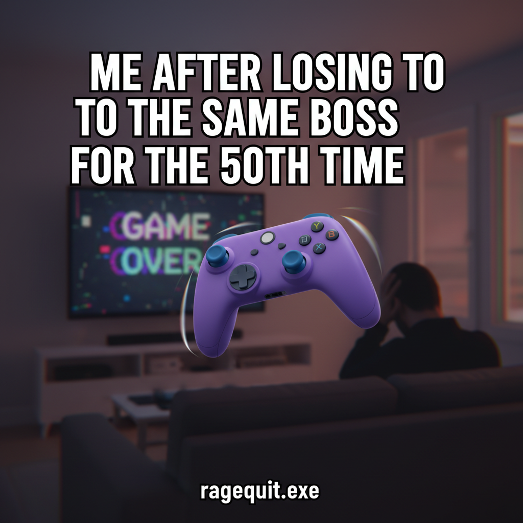 Lost to a level 5 noob. My controller is now in orbit. Send help.