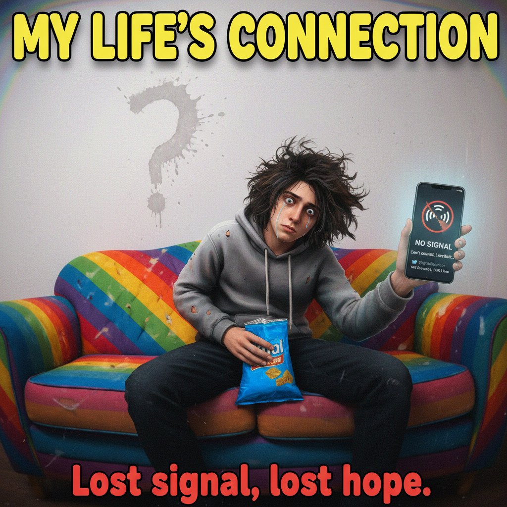 The WiFi just went down. Guess I'll just stare at the wall now.