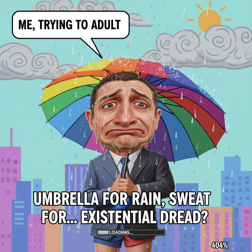 It's 75°F and raining. My ancestors fought wars for this weather? #ClimateChaos