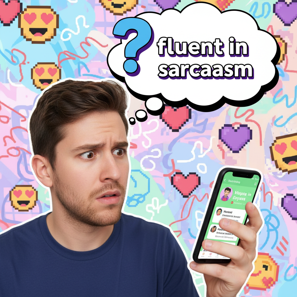 My dating app bio says 'fluent in sarcasm' and I'm still single. What went wrong?