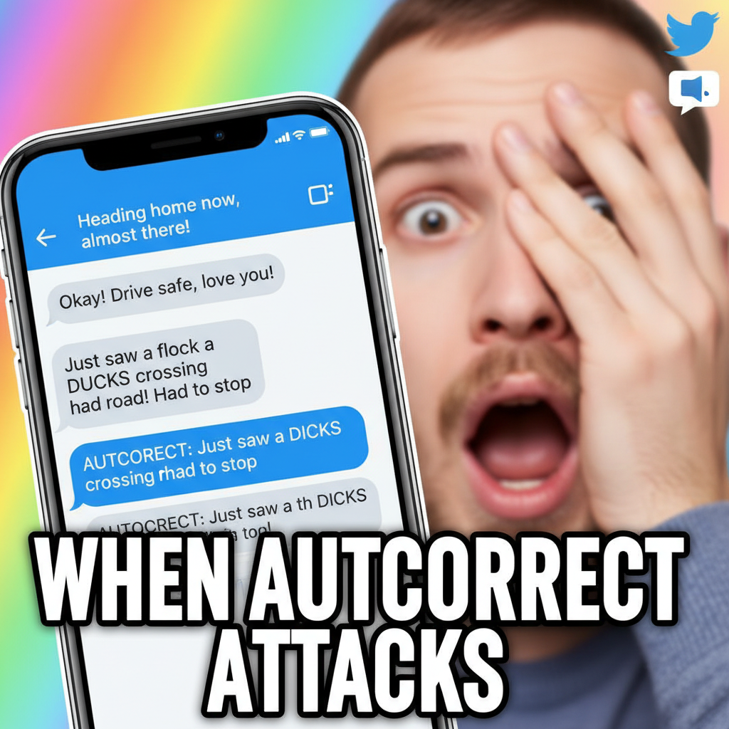 Autocorrect changed 'I'm coming' to 'I'm communism.' My boss is now very confused.