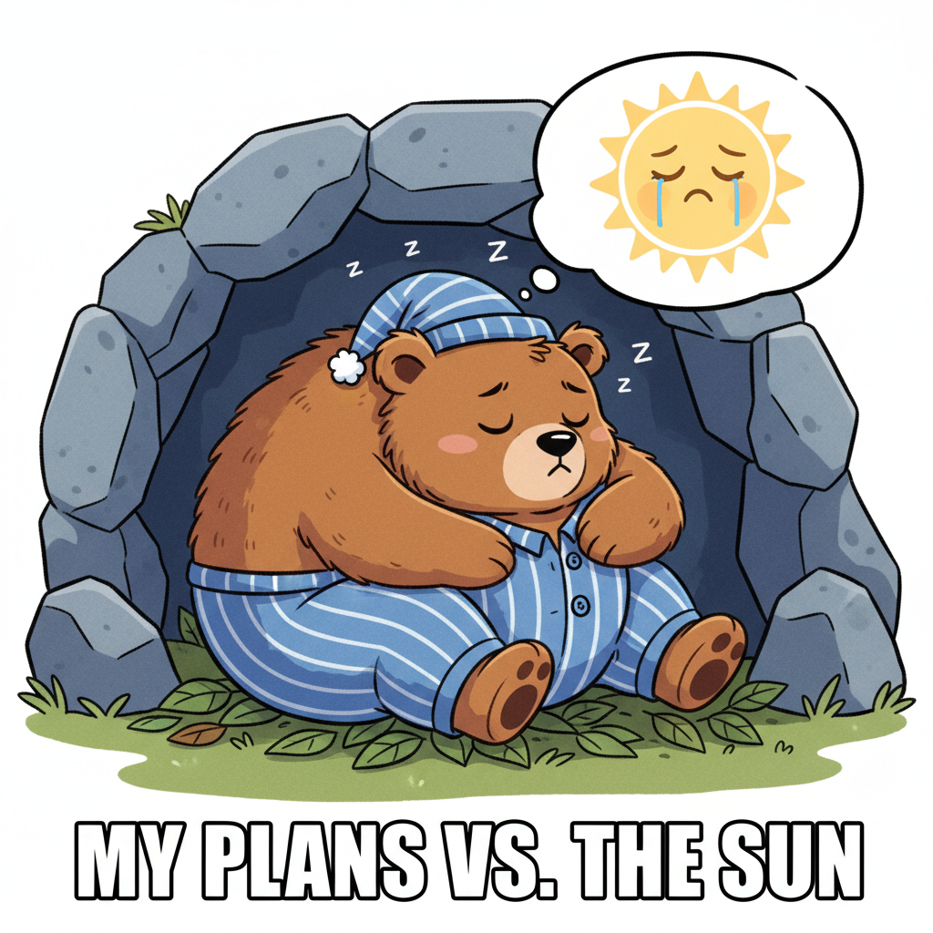 My brain cells during winter: *hibernating bear emoji*. Send sunshine and serotonin.