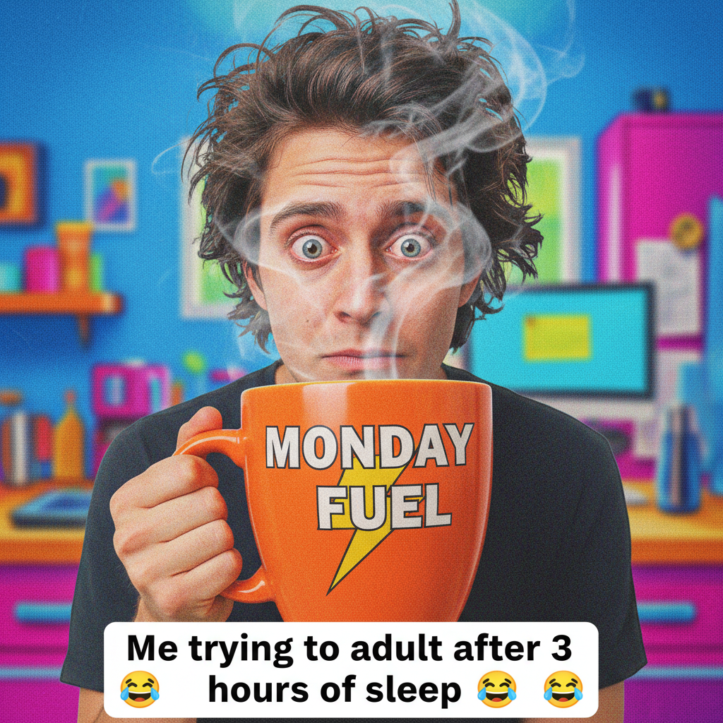 My blood type is coffee. My therapist said it's a problem. I said 'more coffee?'