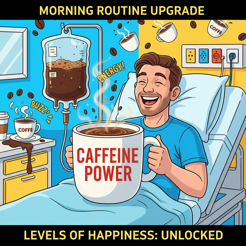 My blood type is coffee. My love language is also coffee. Send help (and more coffee).