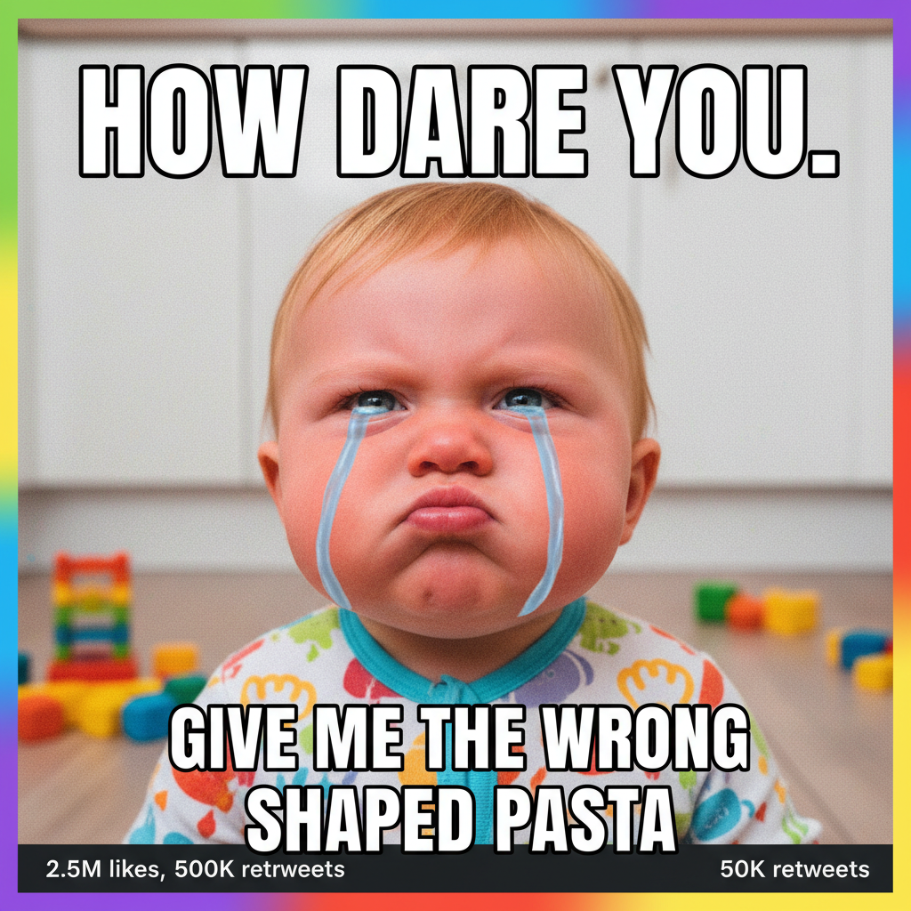 Just told my toddler 'no' and he looked at me like I personally offended his ancestors. 😂 #Parenting