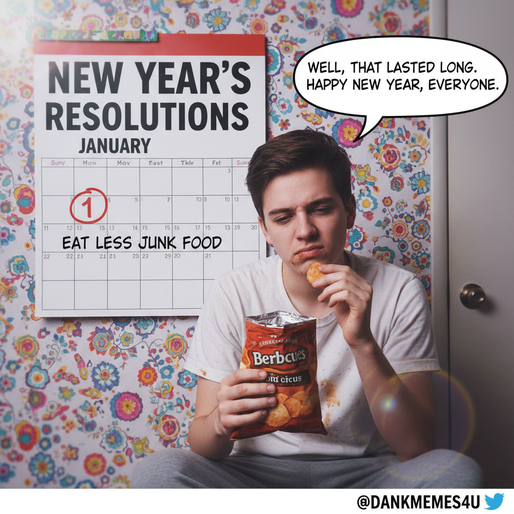 My New Year's resolution was to be less sarcastic. It lasted 3 hours. #Fail