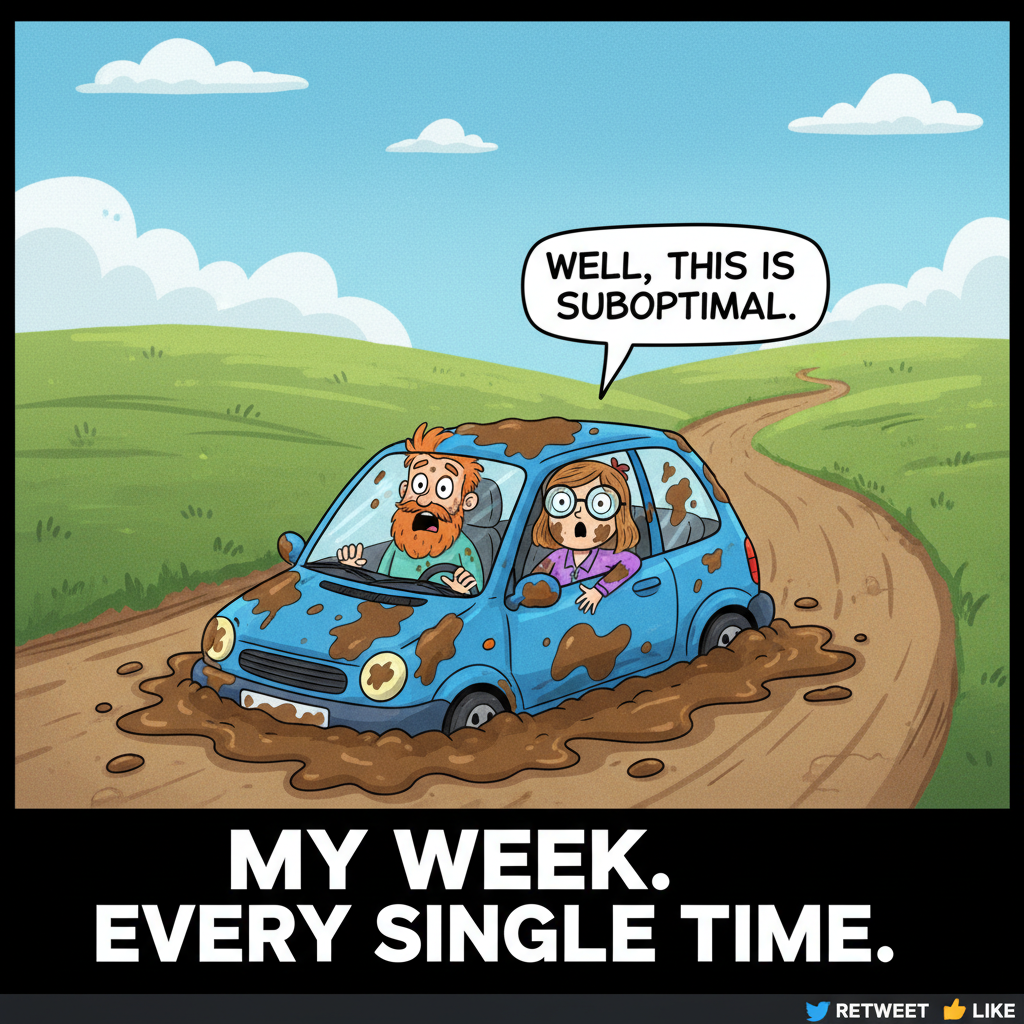 Road trip rule #1: Never trust the person who says 'I know a shortcut.'