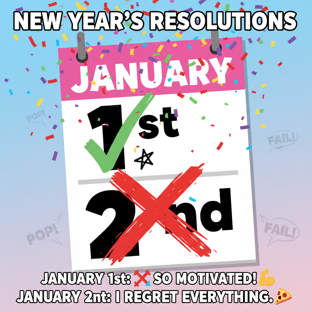 My New Year's resolution lasted until January 2nd. New record!