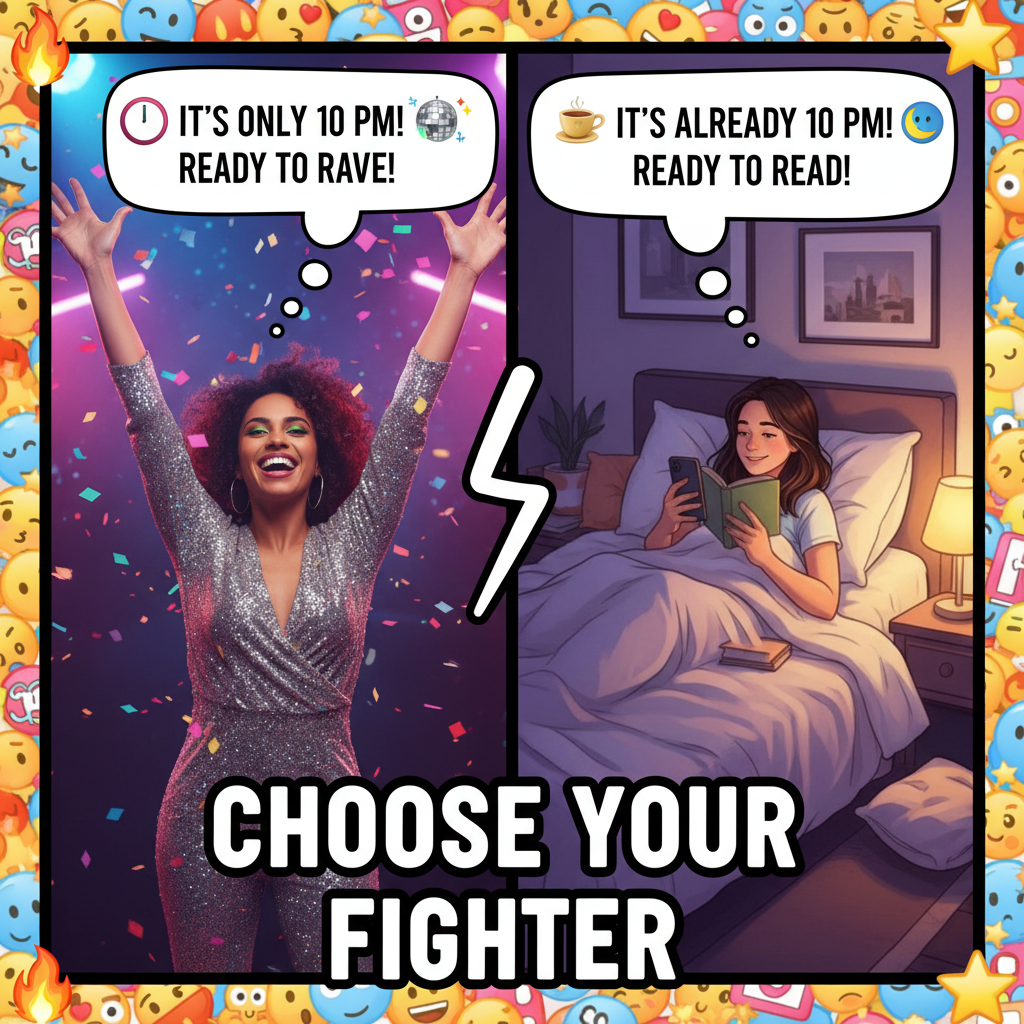 Extrovert: 'Let's go out!' Introvert: *already in bed by 8 PM* We are not the same.