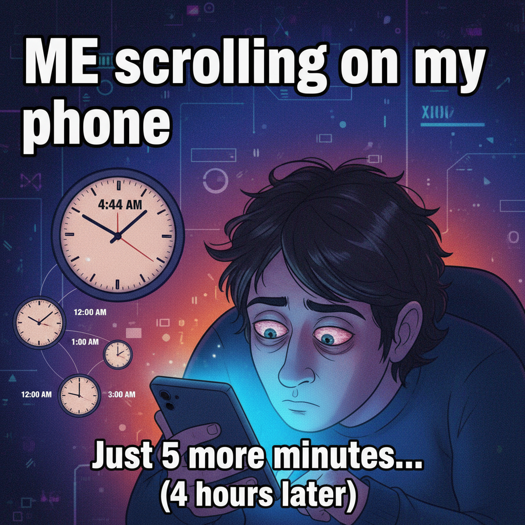 Just spent 3 hours scrolling to find a 30-second video. My brain is soup.
