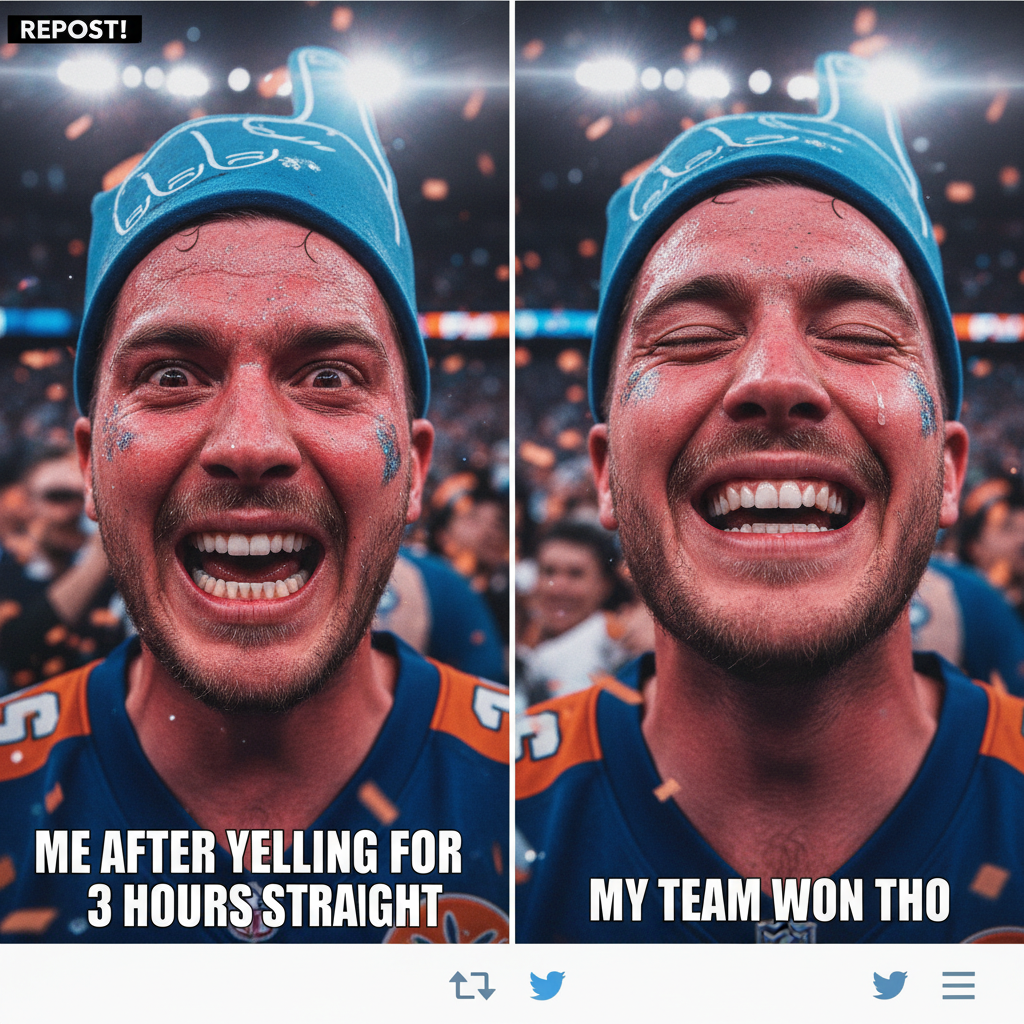 My team won. My voice is gone. My therapist is on speed dial. Worth it.