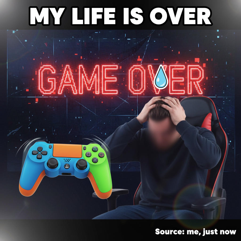 My controller just flew across the room. Guess I'm done with this game for the day. Or ever.